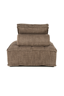 Square-Tufted Beige Lounge Chair | By-Boo Hive | Oroatrade.com