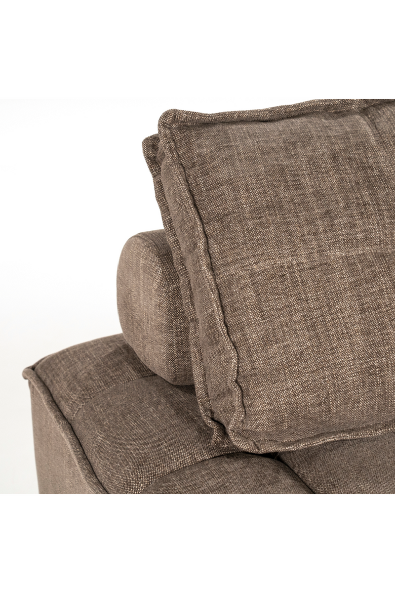 Square-Tufted Beige Lounge Chair | By-Boo Hive | Oroatrade.com