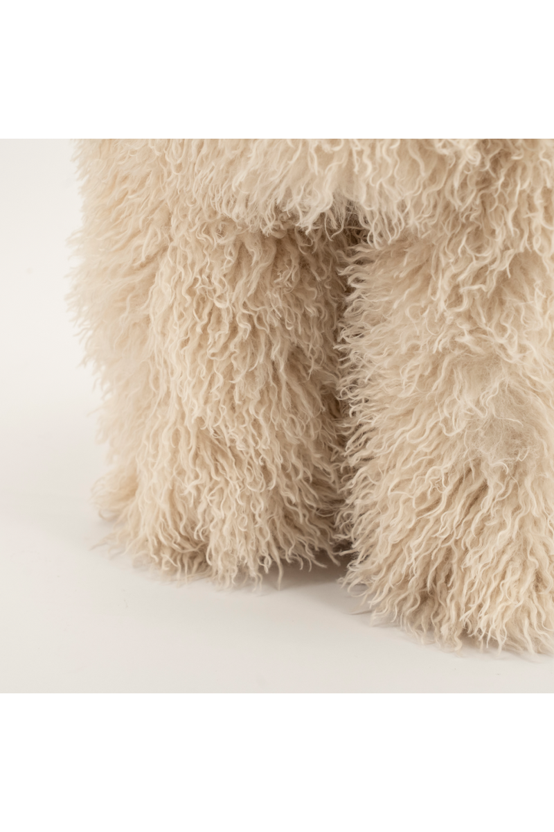 Shaggy Fur Stool | By-Boo Doodly | Oroatrade.com