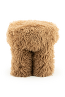 Shaggy Fur Stool | By-Boo Doodly | Oroatrade.com