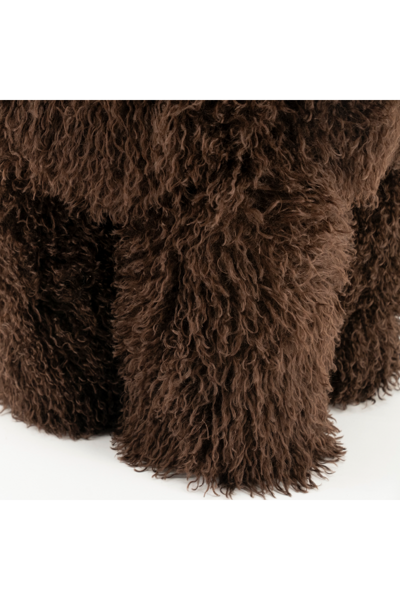 Shaggy Fur Stool | By-Boo Doodly | Oroatrade.com