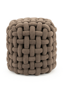 Chunky Woven Stool | By-Boo Poofie | Oroatrade.com