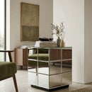 Glass Panels Side Table | By-Boo Flectron