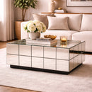 Glass Panels Coffee Table | By-Boo Flectron