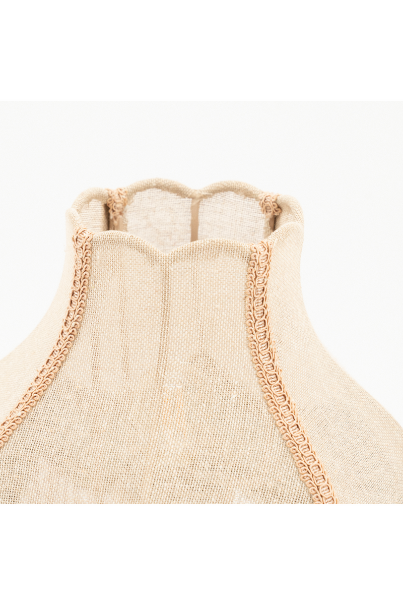 Jute Fringed Table Lamp | By-Boo Fringaloo | Oroatrade.com