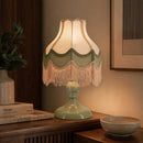 Jute Fringed Table Lamp | By-Boo Fringaloo
