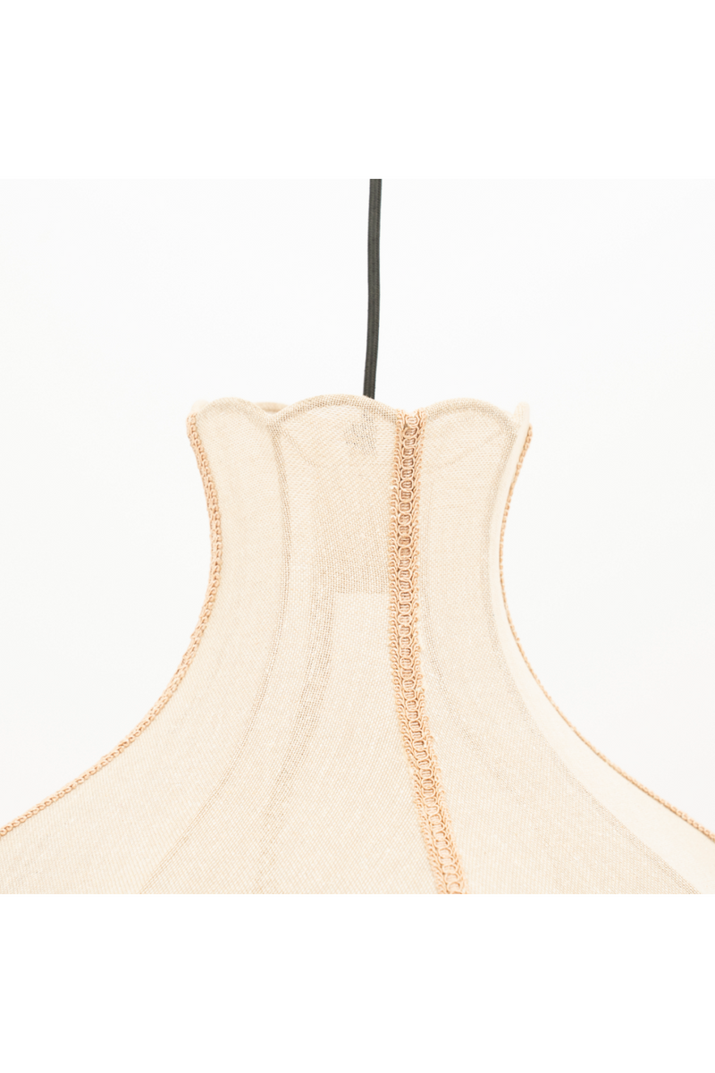 Jute Fringed Pendant Lamp | By-Boo Fringalooo | Oroatrade.com