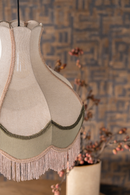 Jute Fringed Pendant Lamp | By-Boo Fringalooo | Oroatrade.com