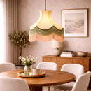 Jute Fringed Pendant Lamp | By-Boo Fringaloo