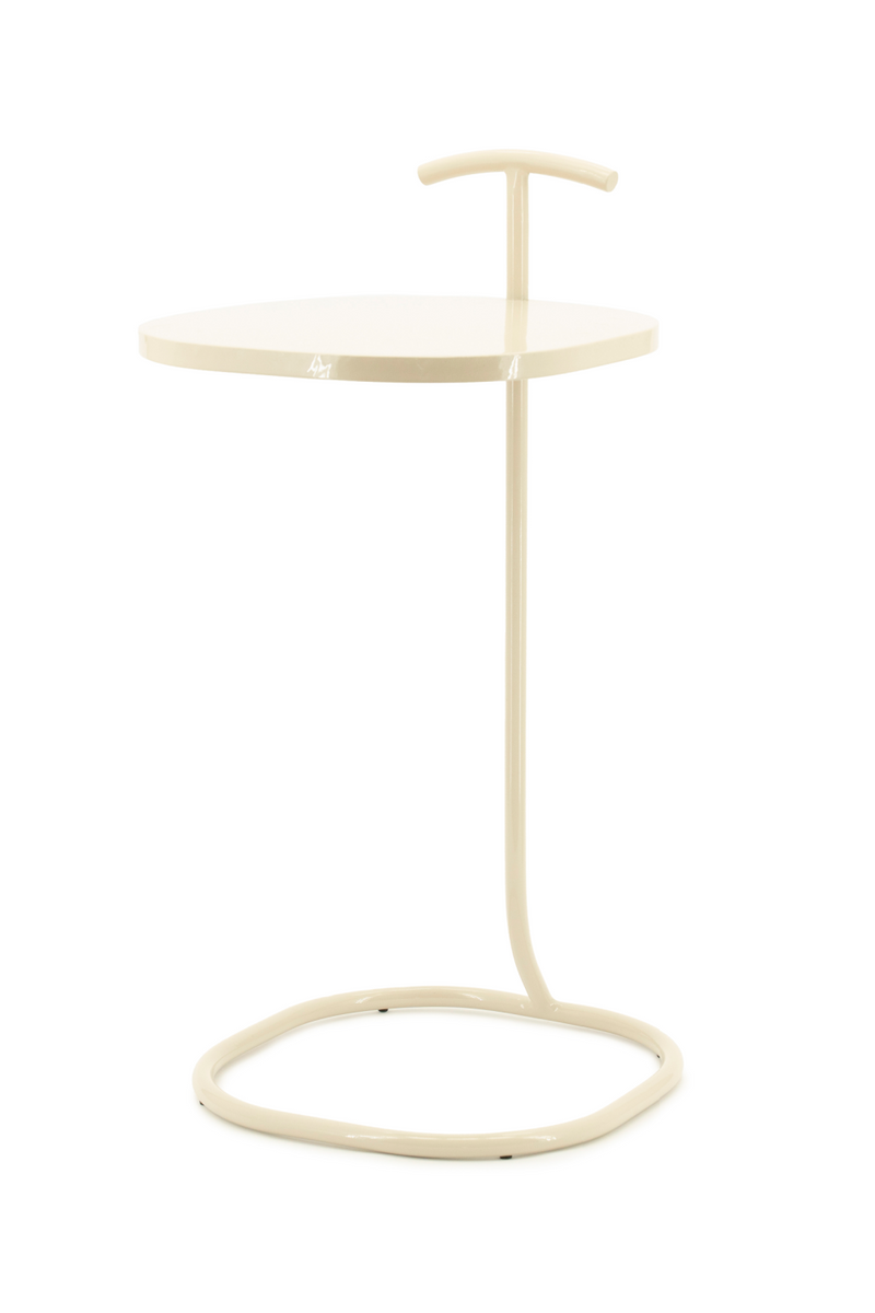 Lacquered Iron Side Table | By-Boo Buddy | Oroatrade.com