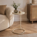 Lacquered Iron Side Table | By-Boo Buddy