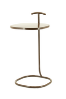 Lacquered Iron Side Table | By-Boo Buddy | Oroatrade.com