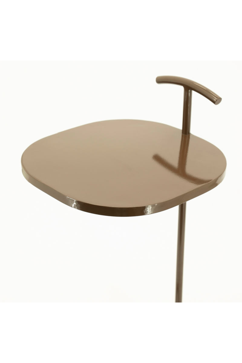 Lacquered Iron Side Table | By-Boo Buddy | Oroatrade.com