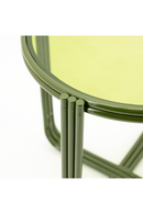 Cruciform Base Glass Side Table | By-Boo Groovy | Oroatrade.com