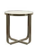 Cruciform Base Glass Side Table | By-Boo Groovy | Oroatrade.com