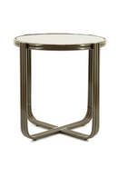 Cruciform Base Glass Side Table | By-Boo Groovy | Oroatrade.com