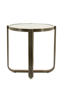 Cruciform Base Glass Side Table | By-Boo Groovy | Oroatrade.com