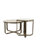 Cruciform Base Glass Side Table | By-Boo Groovy | Oroatrade.com