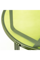 Cruciform Base Glass Coffee Table | By-Boo Groovy | Oroatrade.com