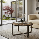 Cruciform Base Glass Coffee Table | By-Boo Groovy