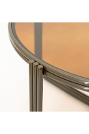 Cruciform Base Glass Coffee Table | By-Boo Groovy | Oroatrade.com