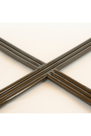 Cruciform Base Glass Coffee Table | By-Boo Groovy | Oroatrade.com