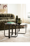 Cruciform Base Glass Coffee Table | By-Boo Groovy | Oroatrade.com