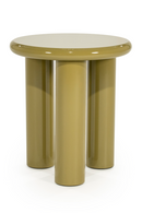 High-Gloss Round Side Table | By-Boo Bloop | Oroatrade.com