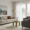 High-Gloss Round Coffee Table M | By-Boo Bloop | Oroatrade.com