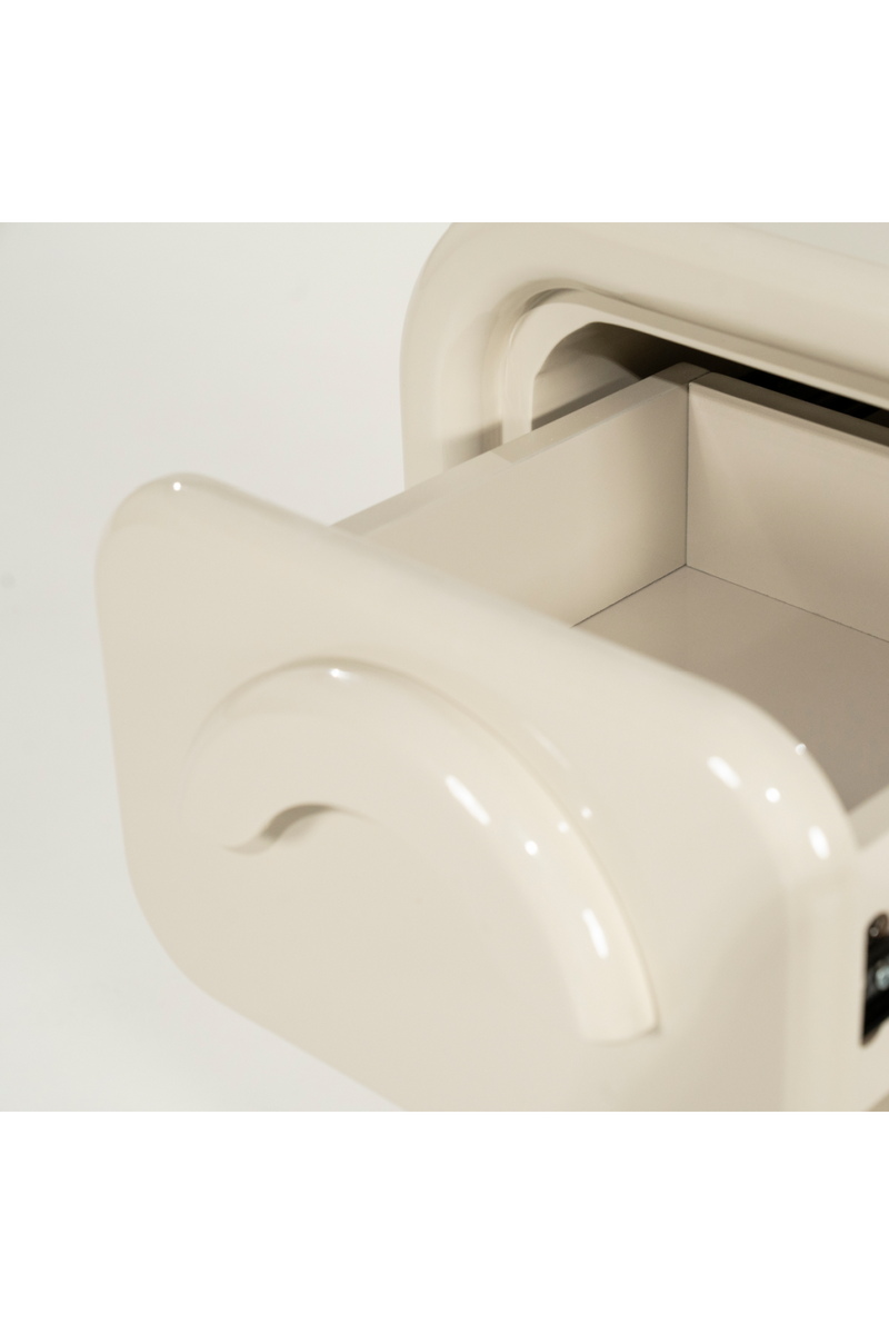 High-gloss 2-Drawer Cabinet S | By-Boo Gubby | Oroatrade.com