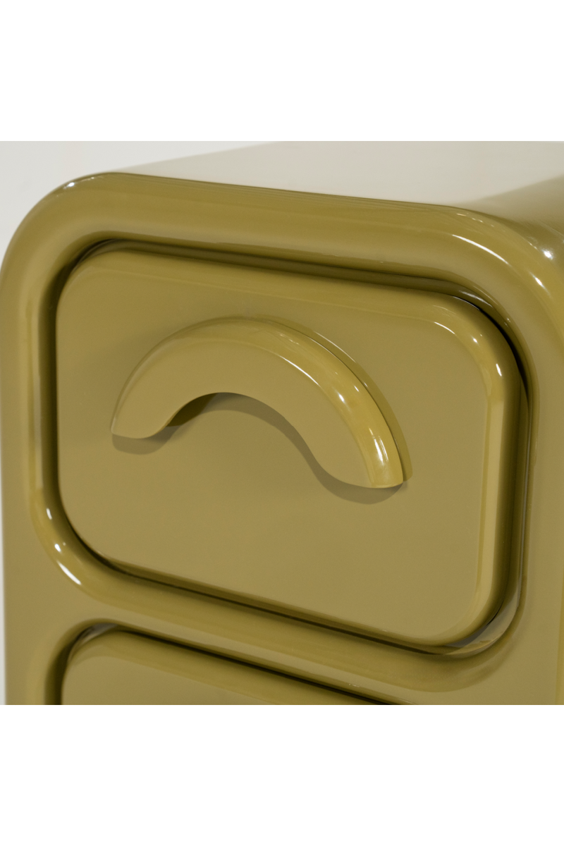 High-gloss 2-Drawer Cabinet S | By-Boo Gubby | Oroatrade.com