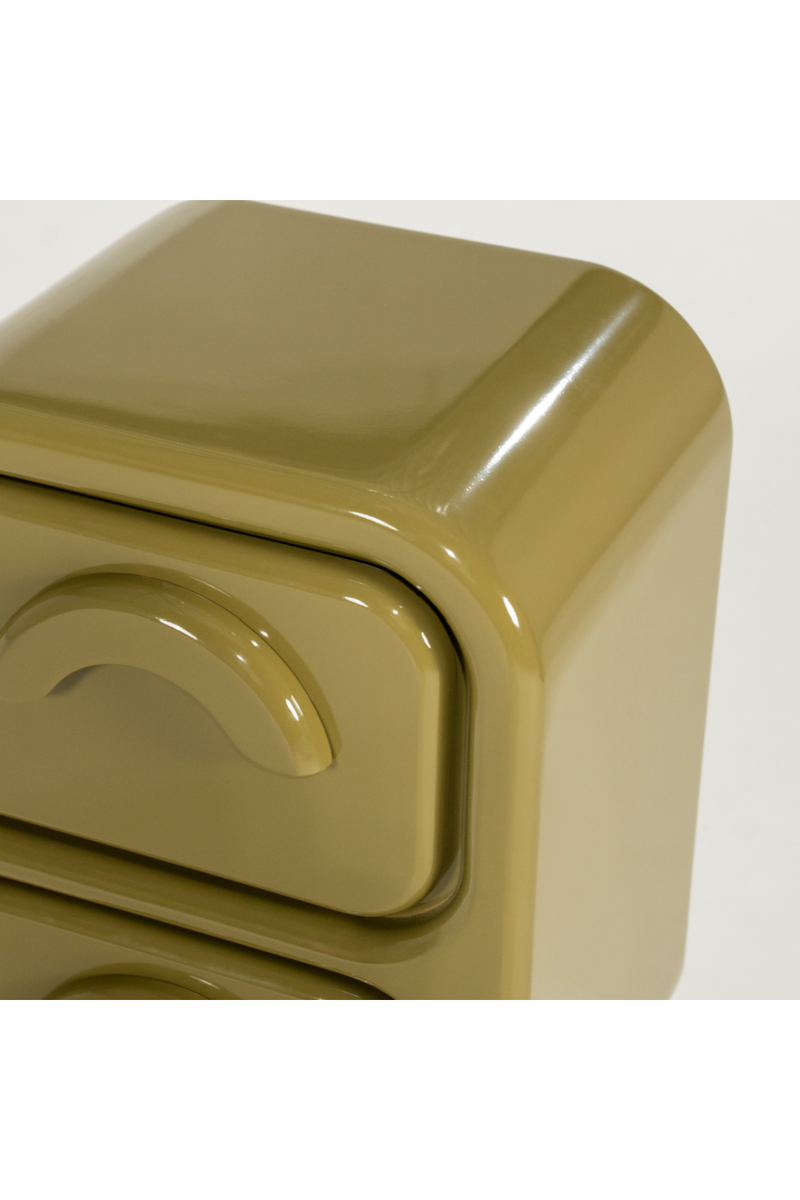 High-gloss 2-Drawer Cabinet S | By-Boo Gubby | Oroatrade.com