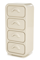 High-gloss 4-Drawer Cabinet L | By-Boo Gubby | Oroatrade.com