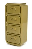 High-gloss 4-Drawer Cabinet L | By-Boo Gubby | Oroatrade.com