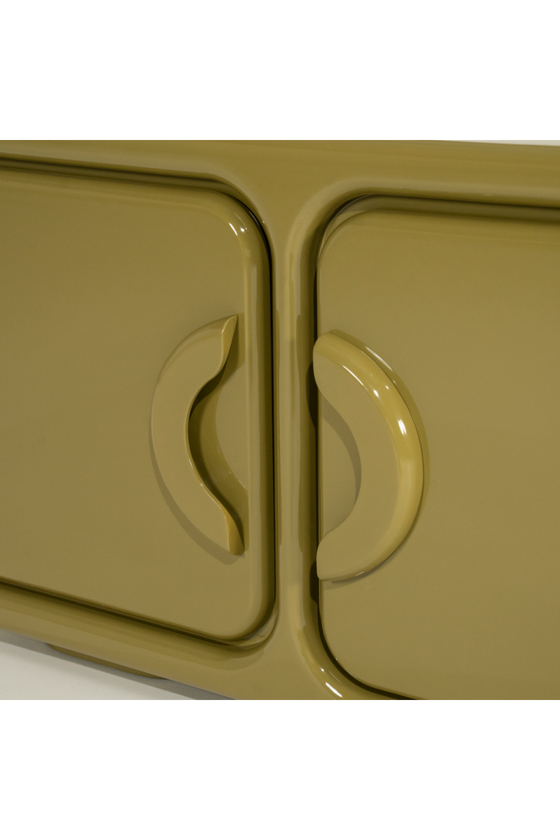 High-gloss 4-Door TV Cabinet | By-Boo Gubby | Oroatrade.com