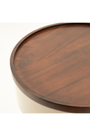 Round Oak Side Table | By-Boo Tondo | Oroatrade.com