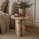 Marble Round Side Table | By-Boo Marmo