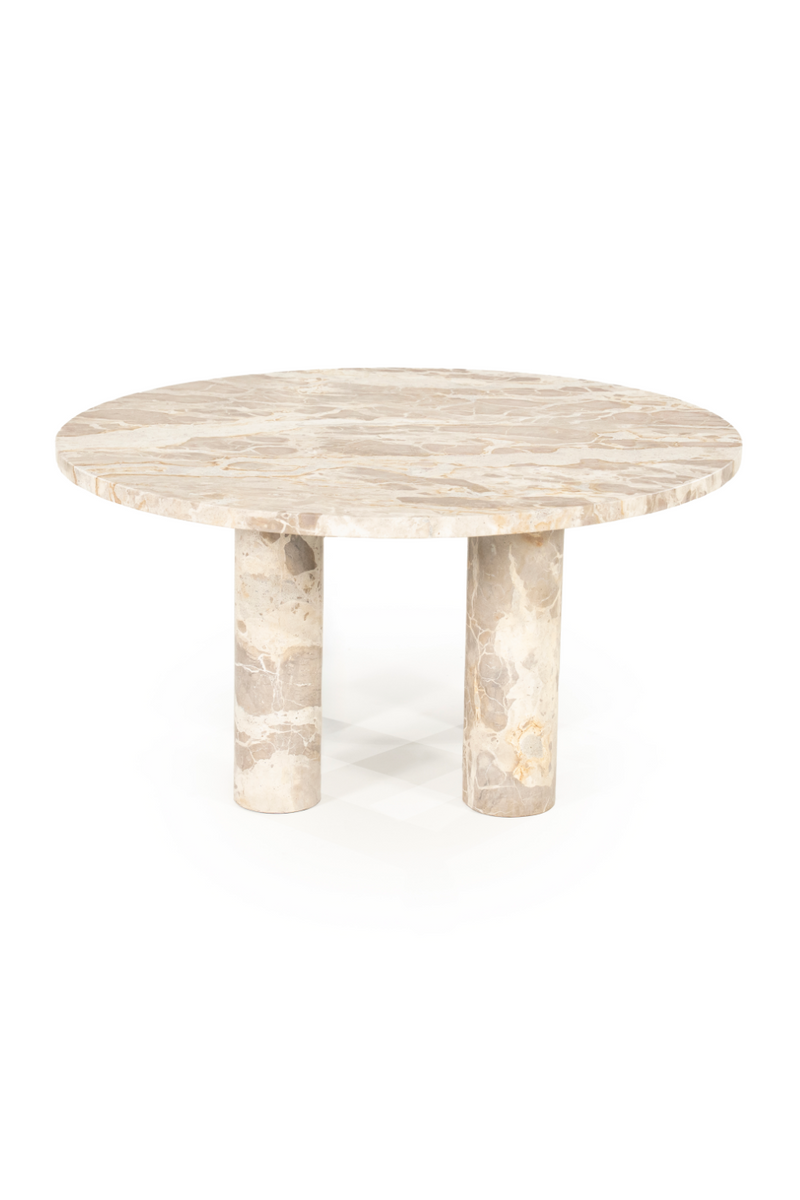 Marble Round Coffee Table | By-Boo Marmo | Oroatrade.com