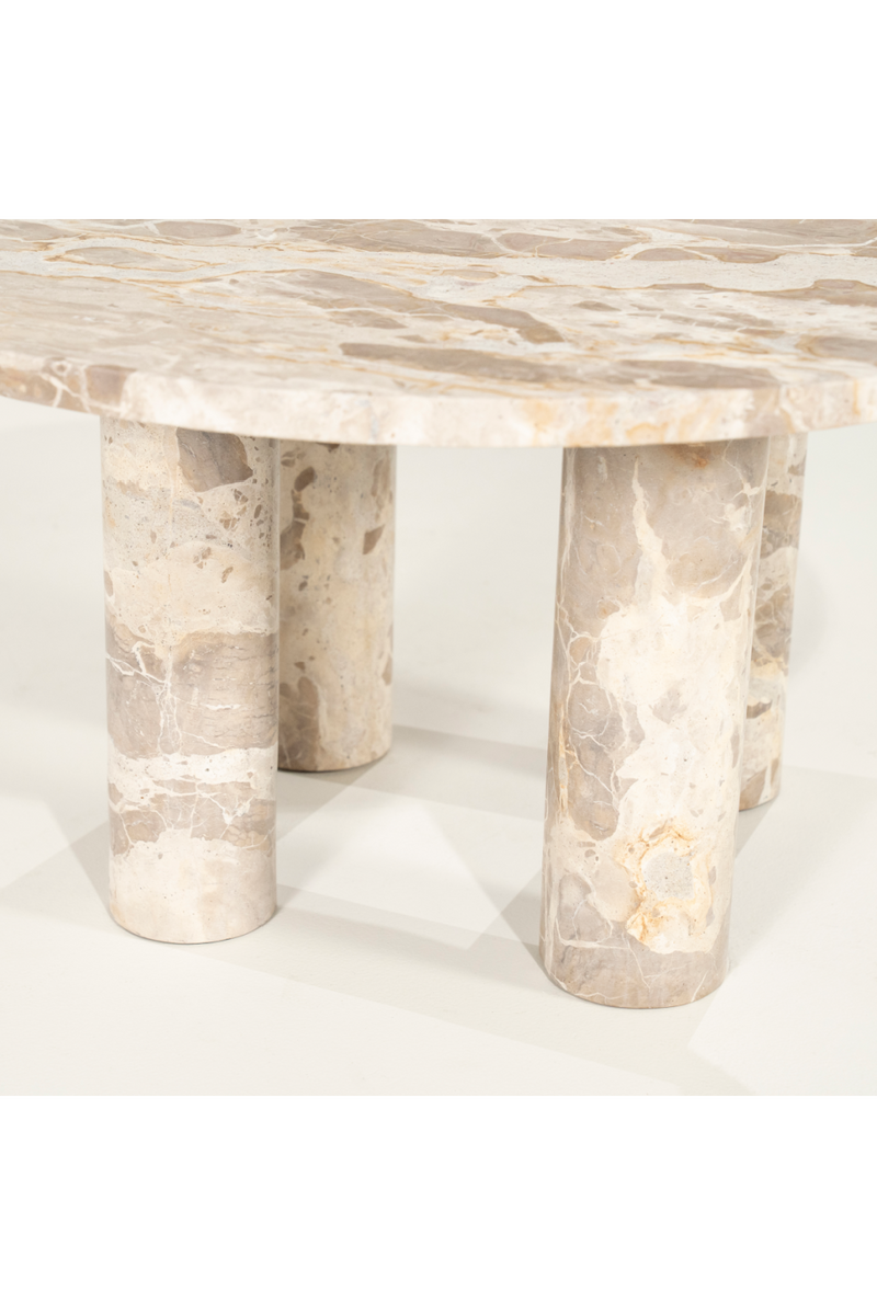 Marble Round Coffee Table | By-Boo Marmo | Oroatrade.com