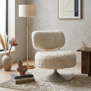 Round Furry Swivel Chair | By-Boo Furlo