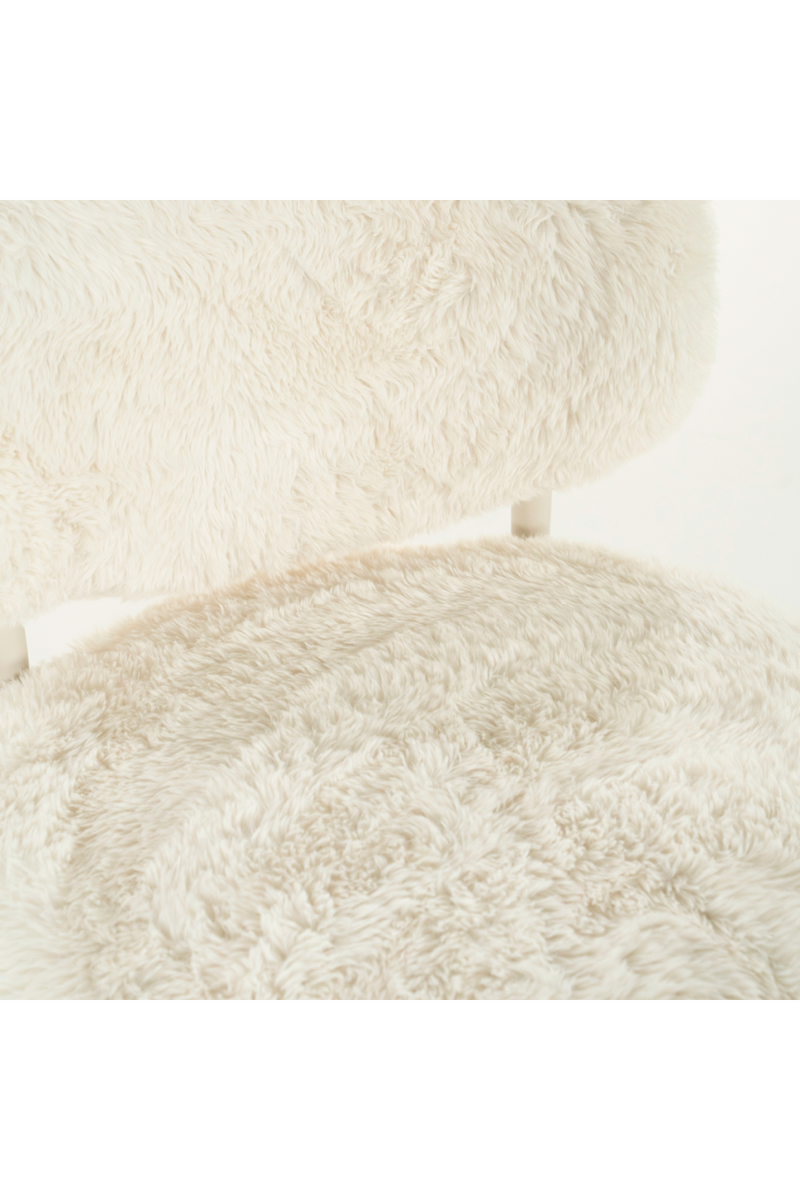 Round Furry Swivel Chair | By-Boo Furlo | Oroatrade.com