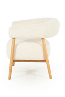 Oak Framed Curve Lounge Chair | By-Boo Cozy | Oroatrade.com