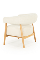 Oak Framed Curve Lounge Chair | By-Boo Cozy | Oroatrade.com