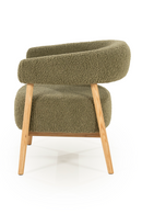 Oak Framed Curve Lounge Chair | By-Boo Cozy | Oroatrade.com