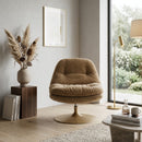 Padded Swivel Lounge Chair | By-Boo Tromba