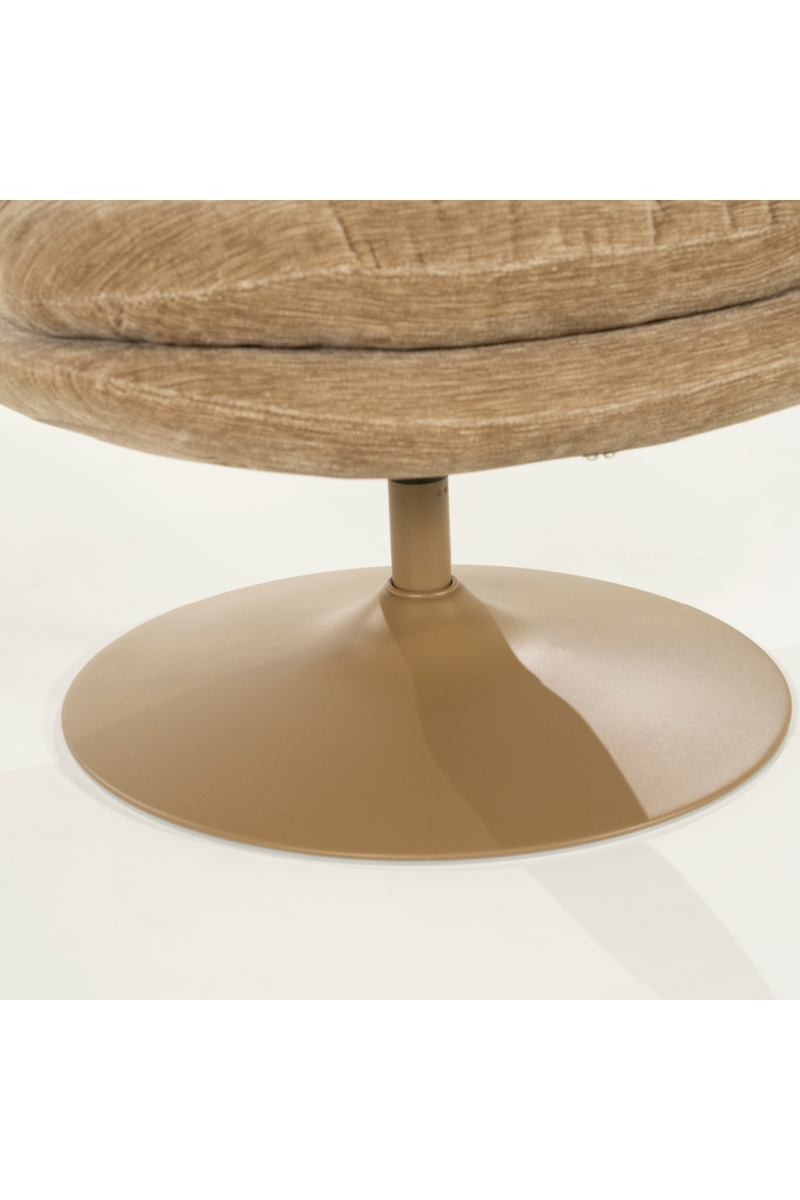 Padded Swivel Lounge Chair | By-Boo Tromba | Oroatrade.com