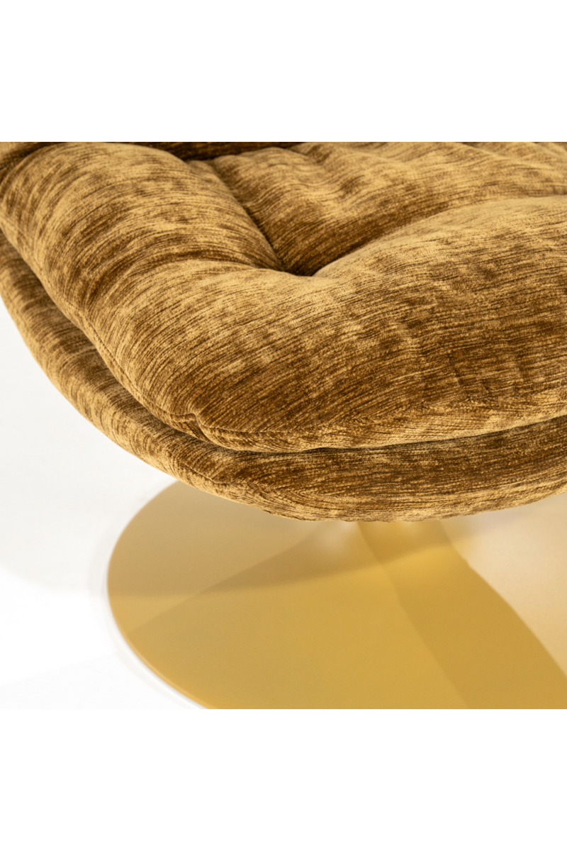 Padded Swivel Lounge Chair | By-Boo Tromba | Oroatrade.com