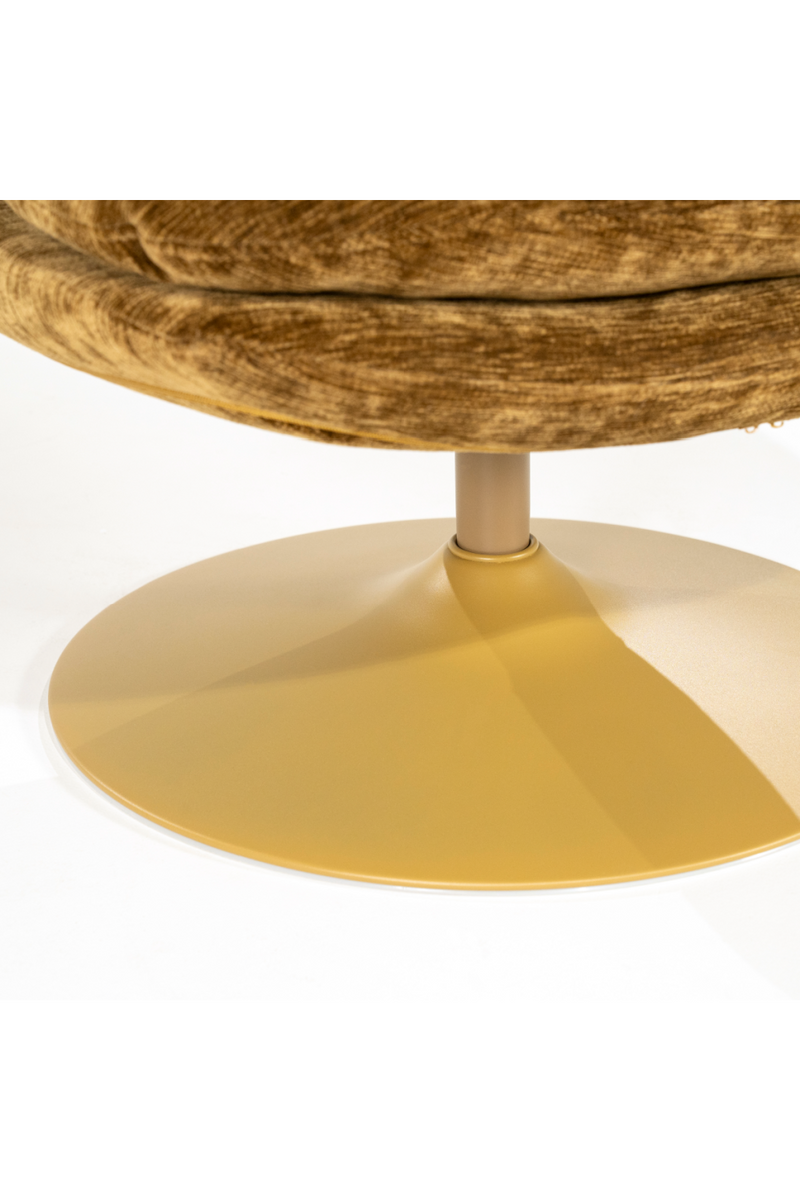 Padded Swivel Lounge Chair | By-Boo Tromba | Oroatrade.com