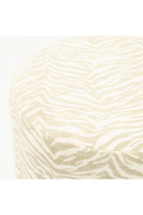 Printed Fabric Round Stool | By-Boo Tigra | Oroatrade.com