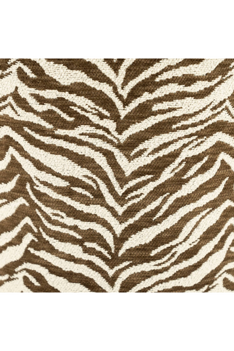 Printed Fabric Round Stool | By-Boo Tigra | Oroatrade.com